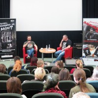 Spotkanie z Jakubem Ćwiekiem w czasie Nocy w bibliotece koszalińskiej