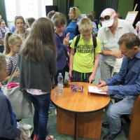 Arkadiusz Niemirski w Koszalińskiej Bibliotece Publicznej
