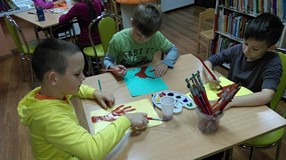 Piątkowe spotkania w bibliotece