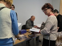 Piotr Polechoński w Bibliotece