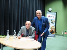 Piotr Polechoński w Bibliotece