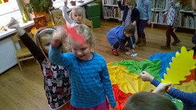 Jesienna przygoda prosiaczka