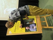Filip Springer w Bibliotece