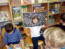 Wizyta BIEDRONEK w bibliotece