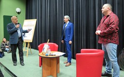 Dyrektor KBP oficjalnie wita Prezydenta Słupska