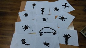 Wystawa prac plastycznych dzieci