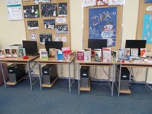 Wystawa książek o miłości