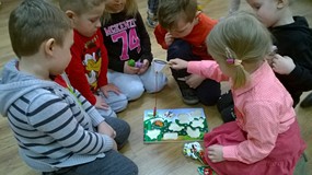 Zabawa - magnesem łowię zwierzęta