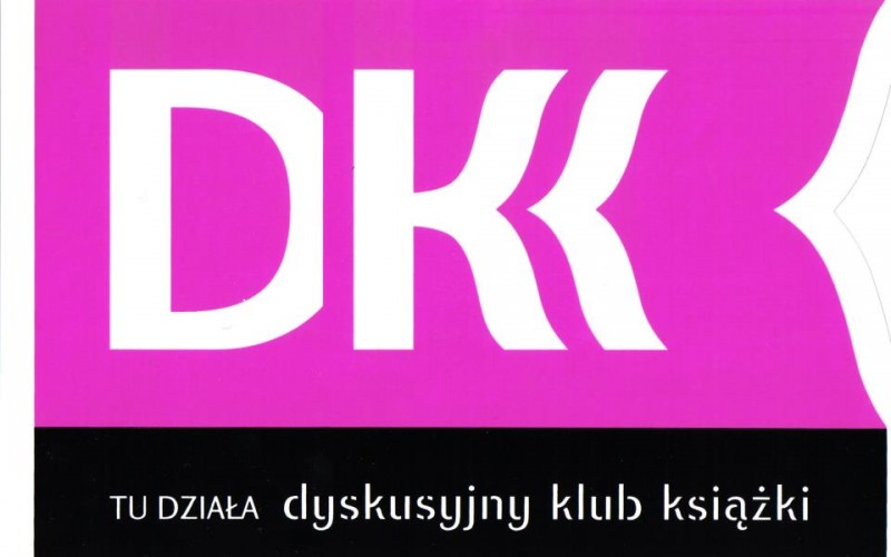 Plakat Dyskusyjnego Klubu Książki