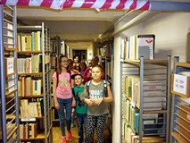 W magazynach - Niesamowite! Ile tu książek!