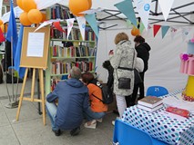 Regał bookcrossingowy dla mieszkańców