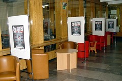 Od rana w bibliotece trwały przygotowania...