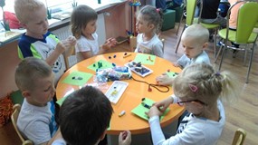 Zajęcia plstyczne z plasteliną
