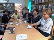 Dyskusja uczestniczek spotkania