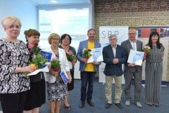 Uczestnicy kongresu Bibliotek Pomorza Zachodniego z okazji 100-lecia Stowarzyszenia Bibliotekarzy Po