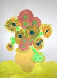 Być jak van Gogh - praca Pauliny W.