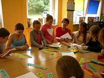 Warsztaty ekologiczne - kolorowe zakładki do książki