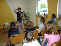 Spotkanie a utorką książek dla dzieci Małgorzatą Strękowską-Zarembą