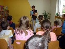 Spotkanie a utorką książek dla dzieci Małgorzatą Strękowską-Zarembą