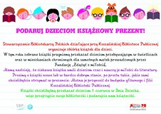 Ulotka reklamująca akcję