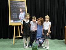 W czasie Powiatowego konkursu literackiego 