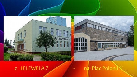 Po lewej Filia nr 6, z prawej budynek główny Koszalińskiej Biblioteki Publicznej