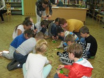 zajęcia plastyczne - wykonujemy zielniki