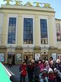 W drodze do teatru podziwialiśmy koszalińskie zabytki;-)