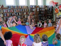 Przedszkolaki w bibliotece