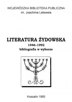 Okładka: Literatura żydowska : 1946-1992 : bibliografia w wyborze